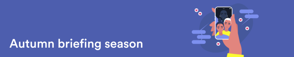 This is a picture of Autum Briefing Banner