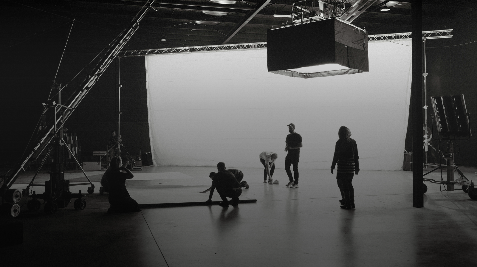 This is an image of a film set
